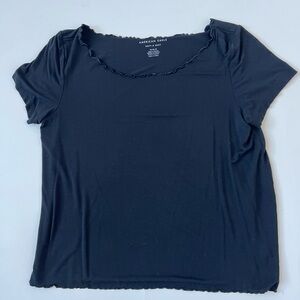 American Eagle Outfitters Navy Women's Top